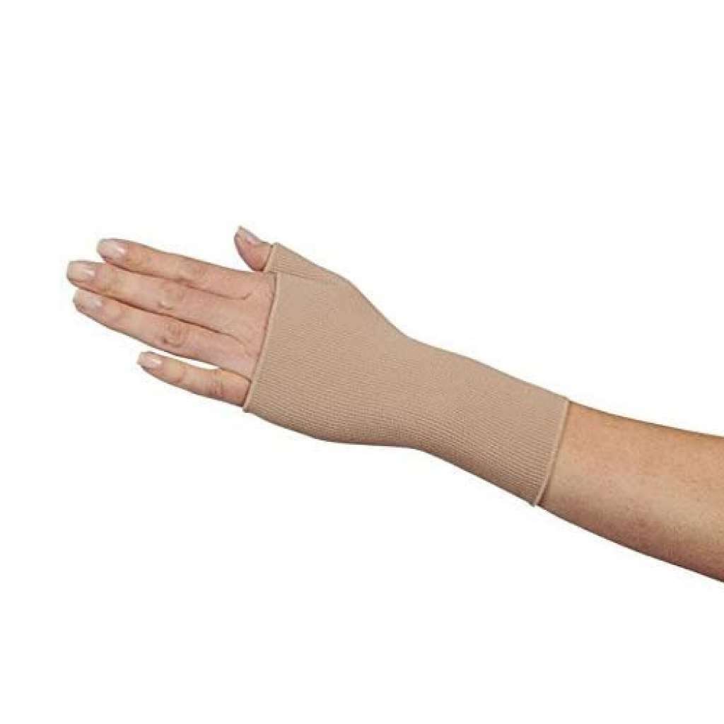 Juzo Helastic Gauntlet w/Thumb Stub 23-32mmHg (Beige) Size III