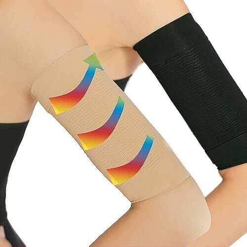 2 Pair Beauty Women Weight Loss Calories Slimming Arm Shaper Lose Buster Wrap