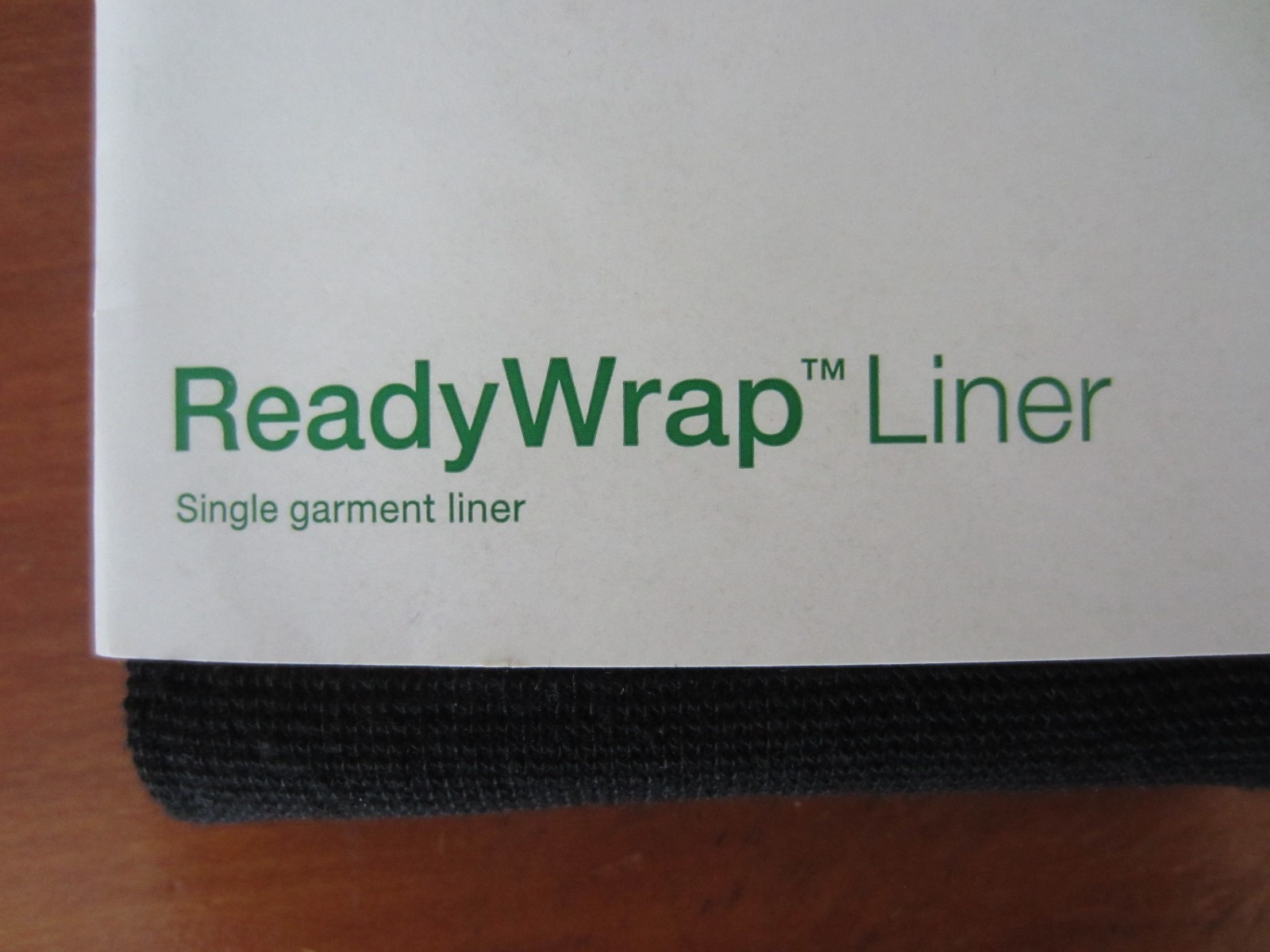 L&R Ready Wrap Liner, Black Garment Sock Calf and Foot Below Knee-S/M/L