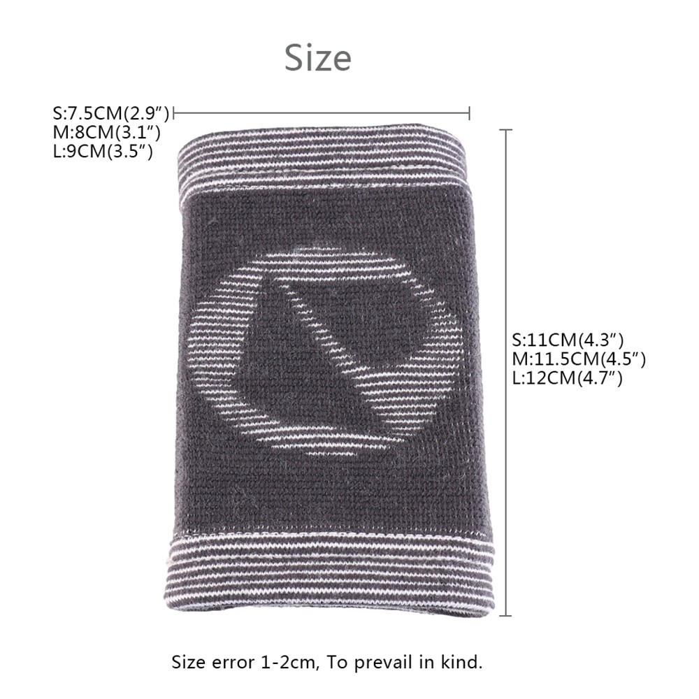 AS Workout Protection Wrist Guard Bamboo Charcoal Wrist Support for Sports Grey