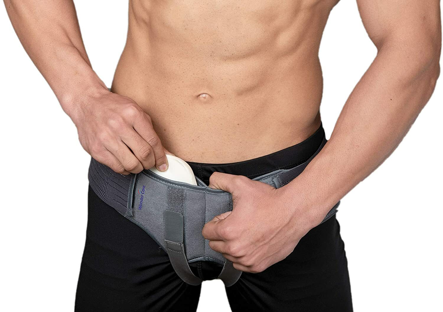 DOUBLE INGUINAL GROIN SINGLE HERNIA SUPPORT BELT RIGHT SIDE ONE TRUSS SELLER USA