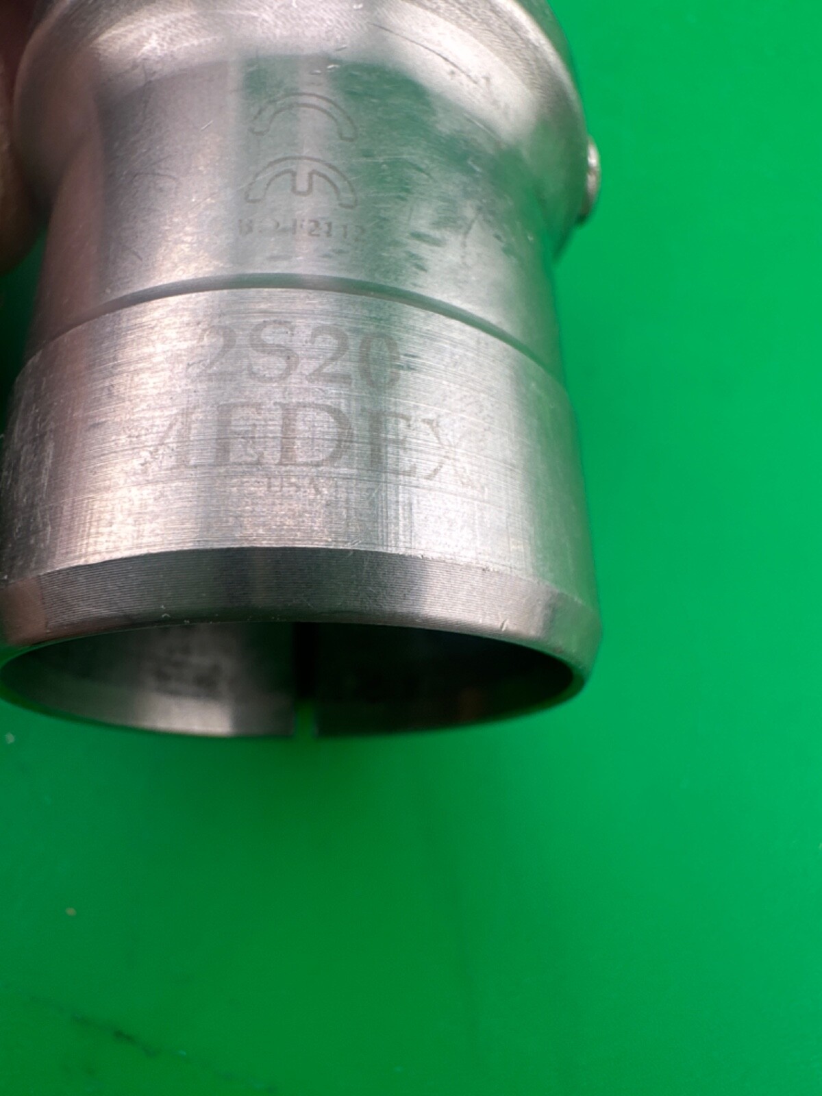 Prosthetic component adapter part. Medex 2s20
