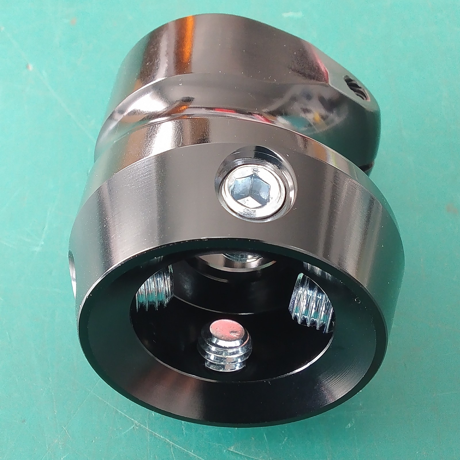 5° Eccentric Lock Tube Prosthetic Connector Aluminum Magnesium Alloy 100kg