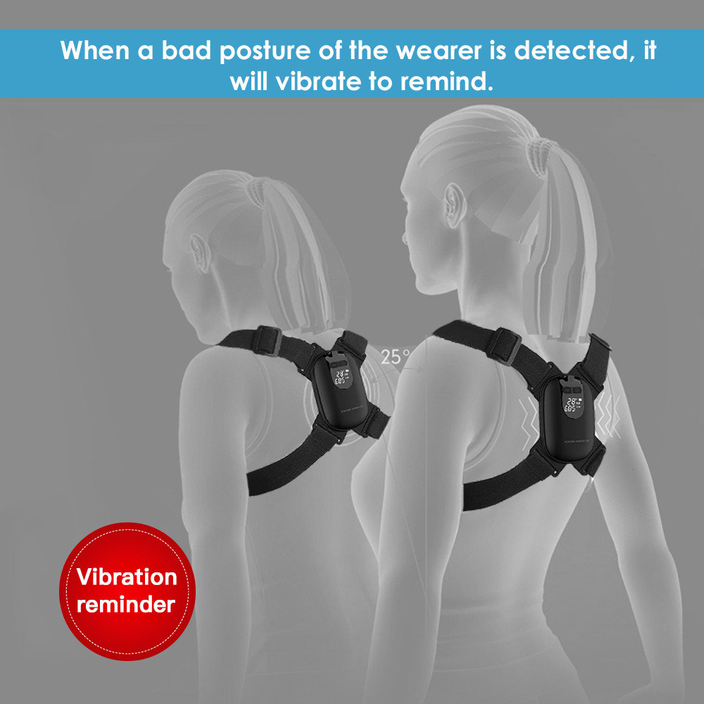 Smart Posture Corrector Invisible Correction Belt Reminder Adult Child Sitting P
