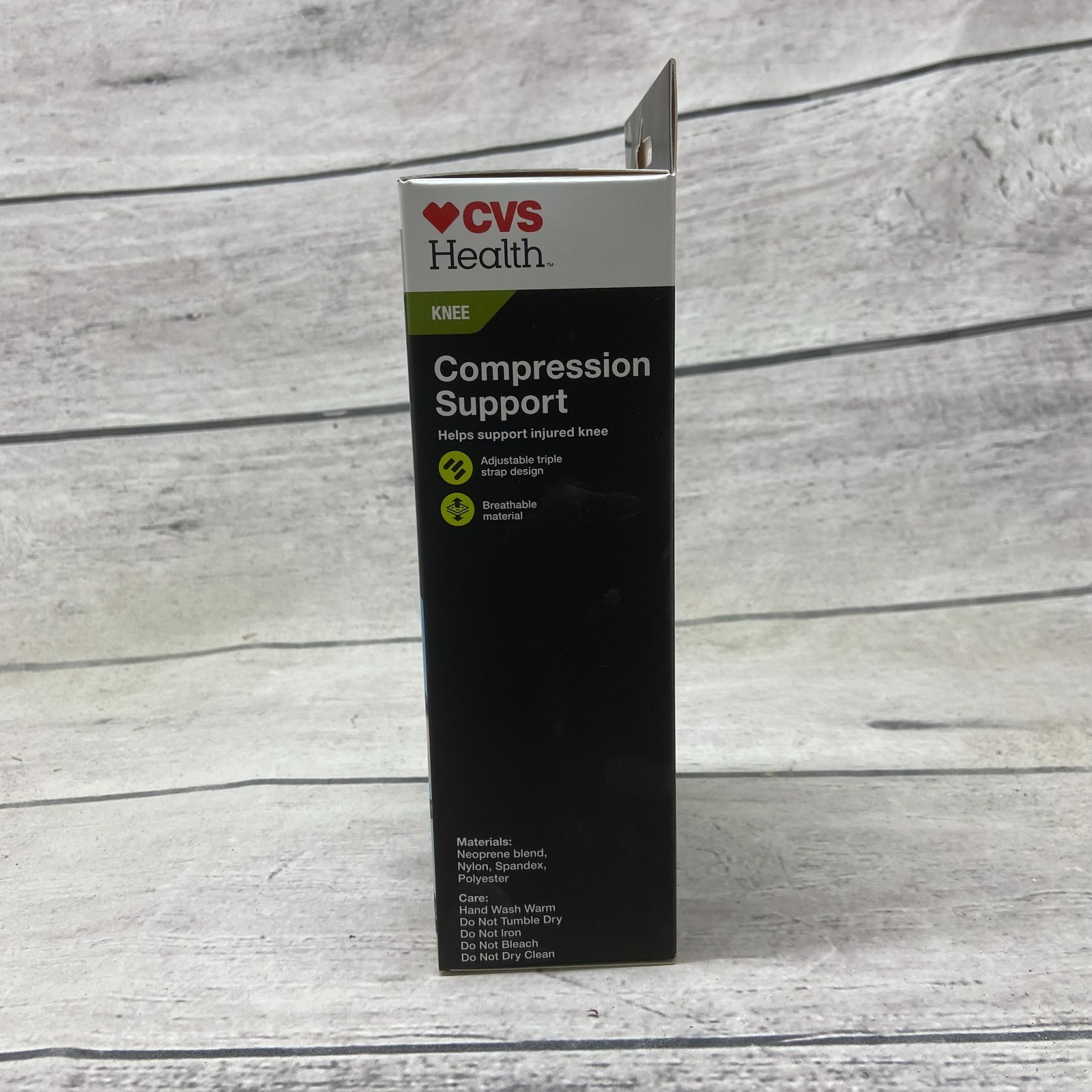 CVS Health Moderate Support Knee Compression Adjustable Triple Straps XL/XXL