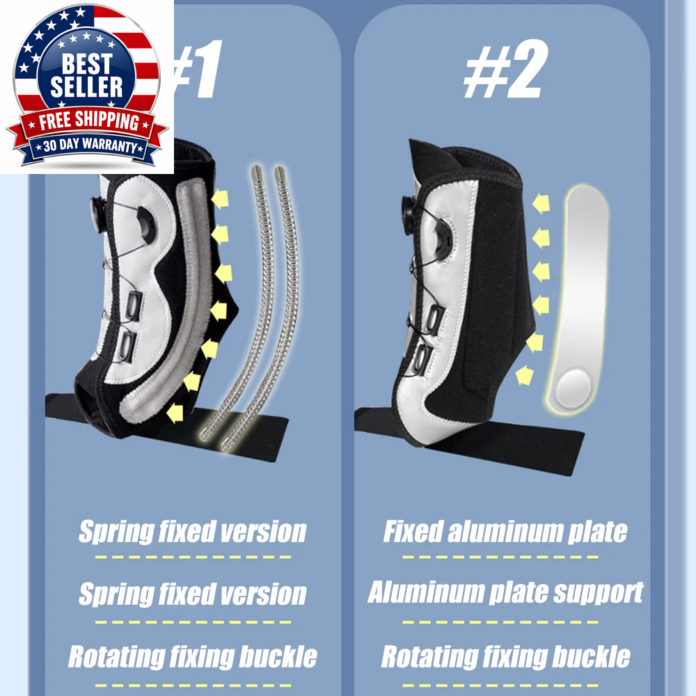 Adjustable Sport Ankle Braces, Sprain Support Protector, Foot Protector, Varus C