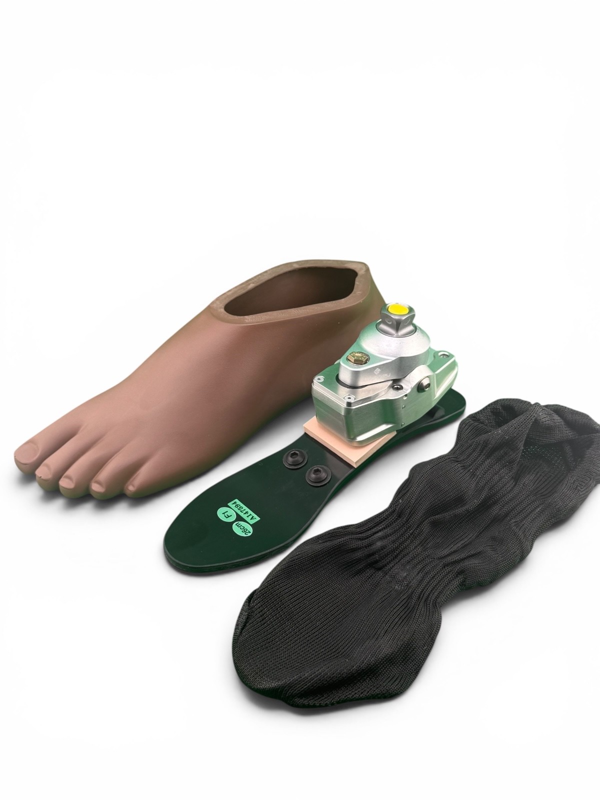 College park Odyssey hydraulic ankle prosthetic foot. Category 1, size 26, left