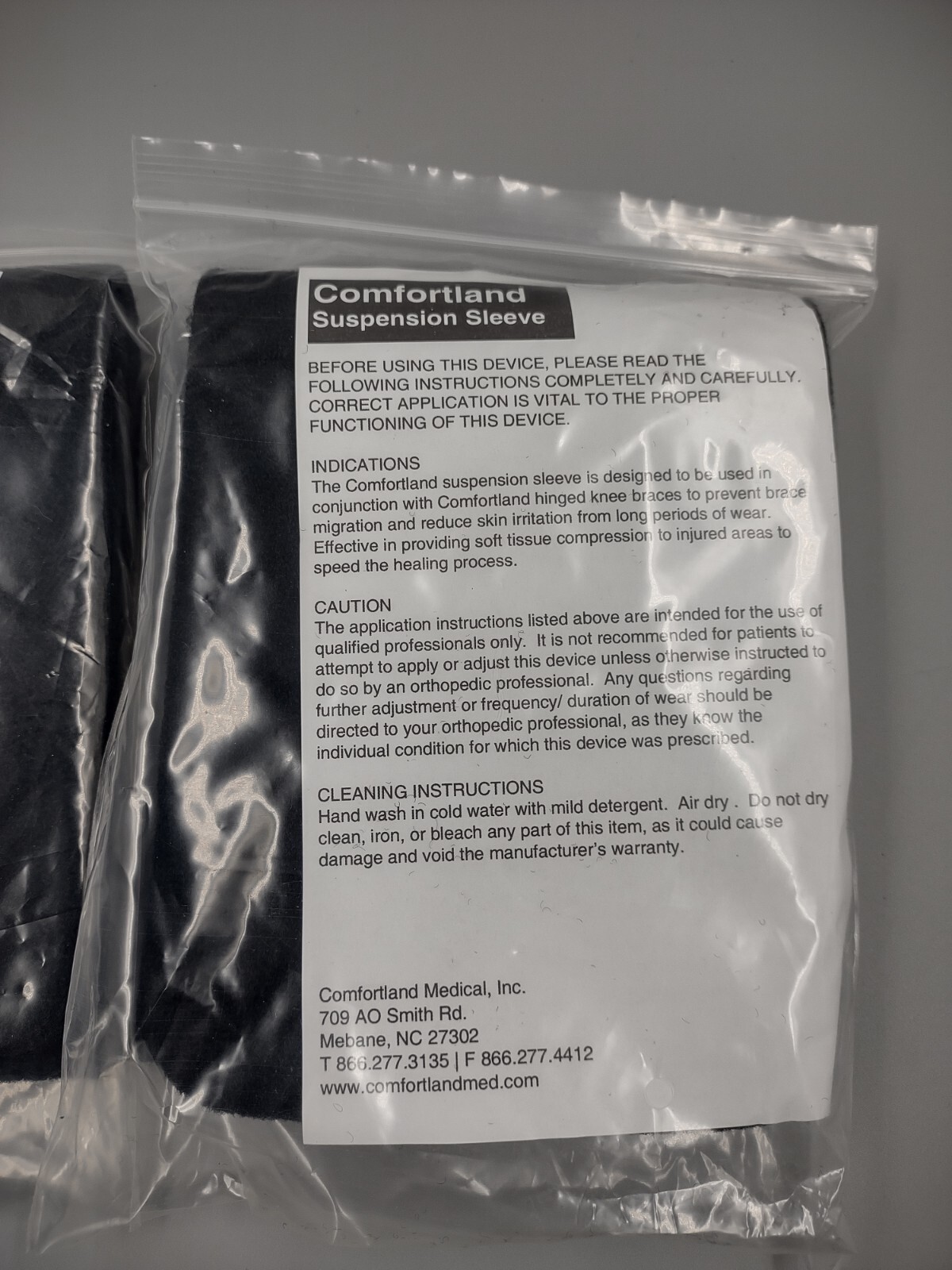 Lot of 2 Comfortland Suspension Sleeves ~ CK-007