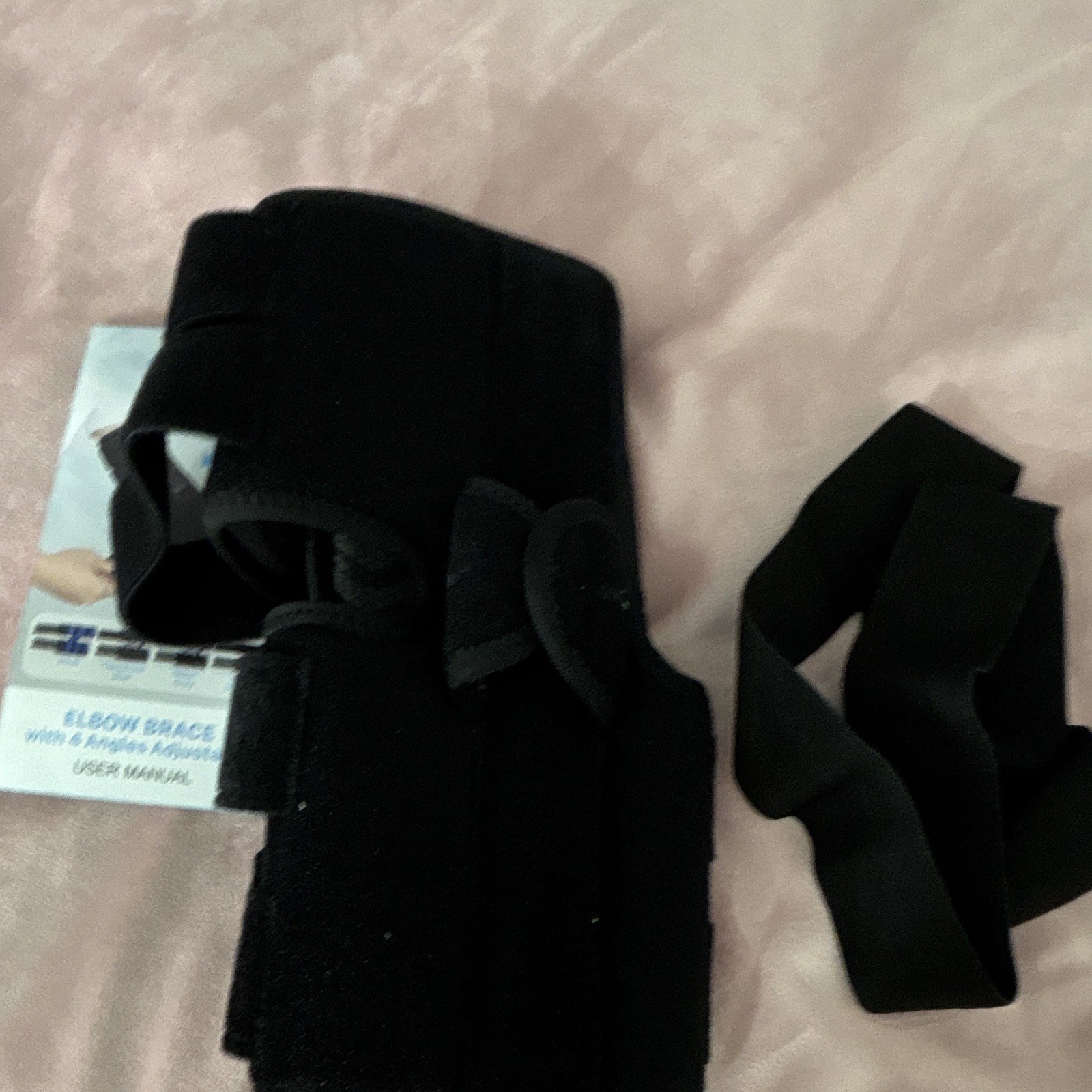 SULONG Adjustable Elbow Brace for Stabilization, Black Size M, CE UKCA