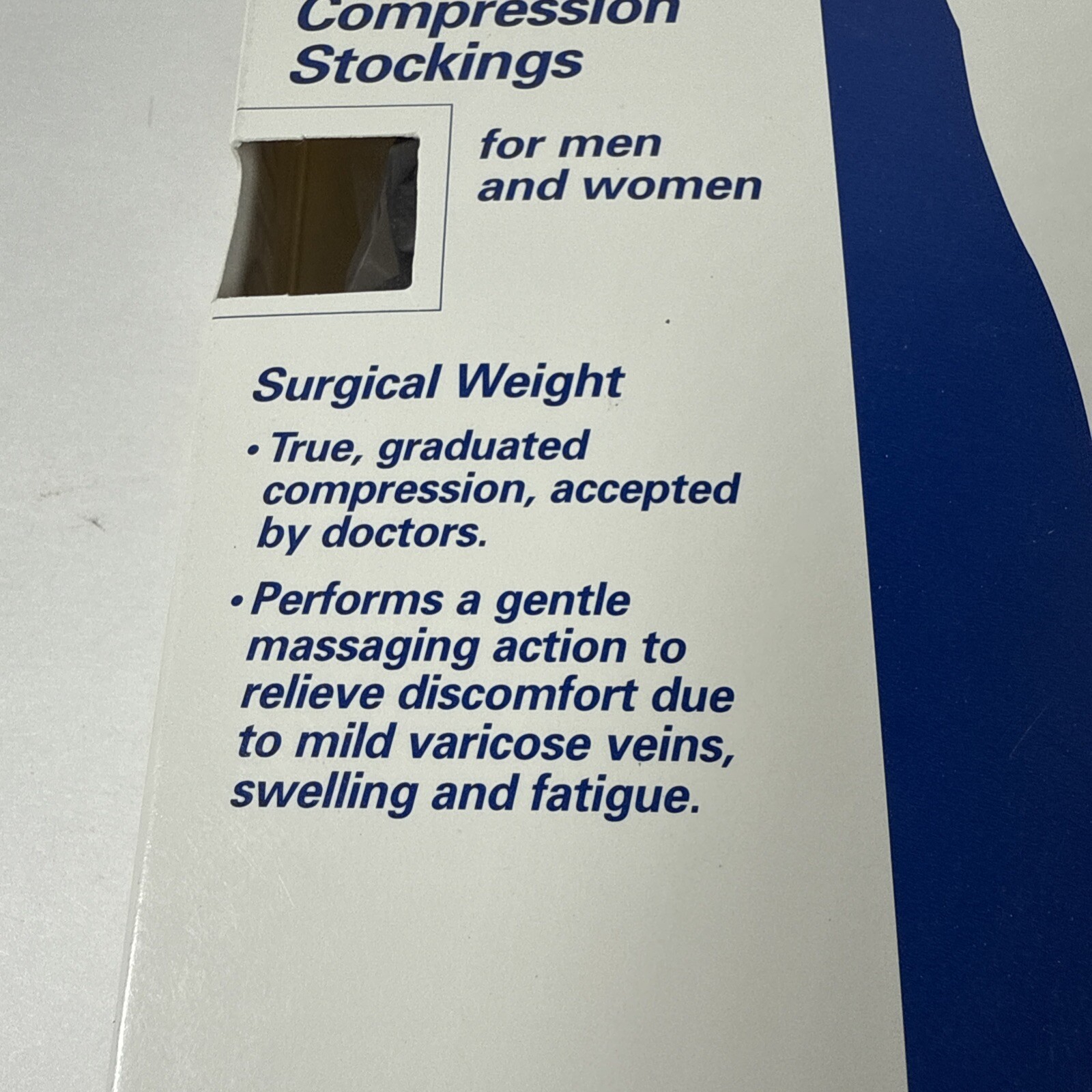 Truform 20-30 mmHg Below Knee Soft Top Compression Stockings Closed Toe Black