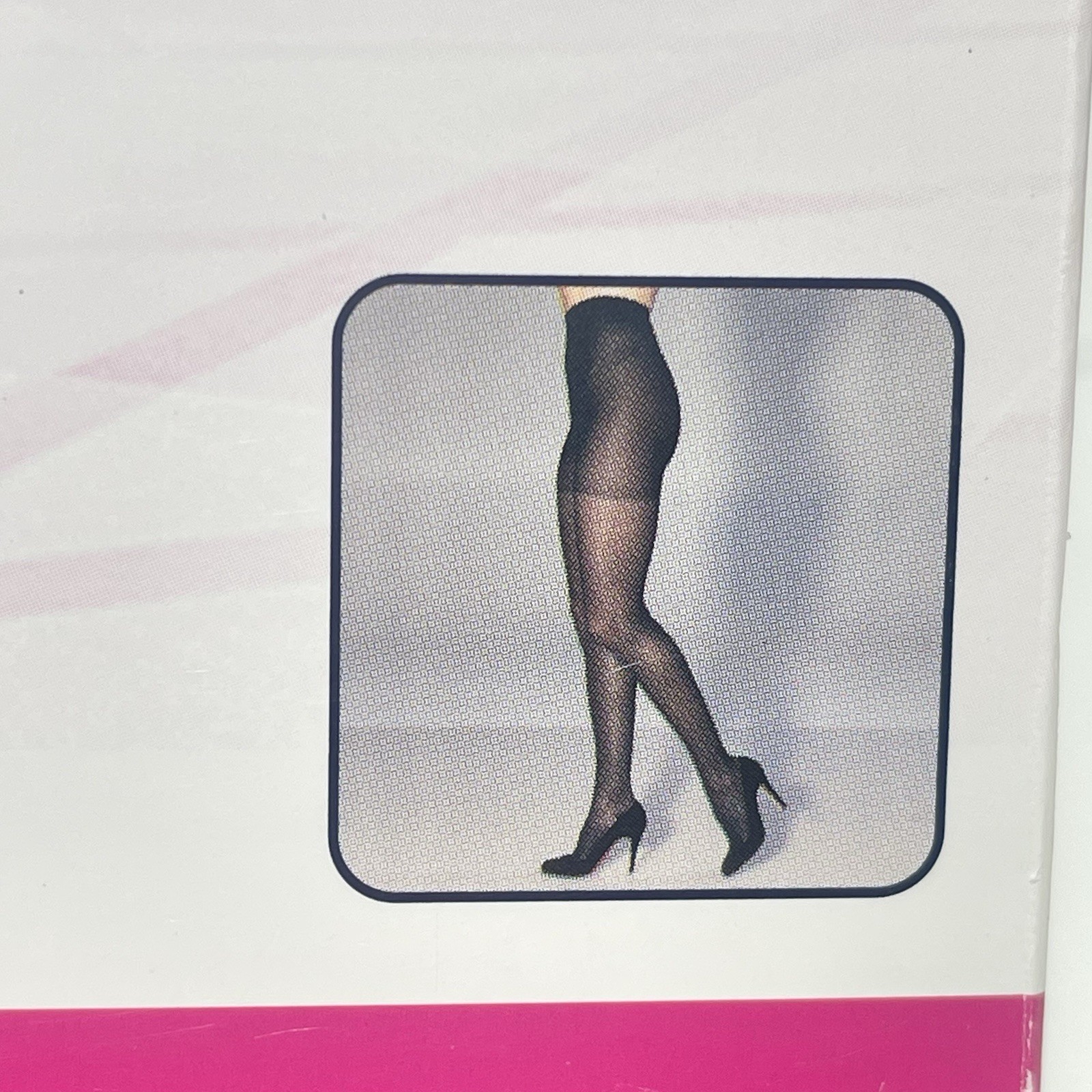 New Sigvaris Style 782 Sheer 20-30 Closed Toe Compression Pantyhose Black Sz SS