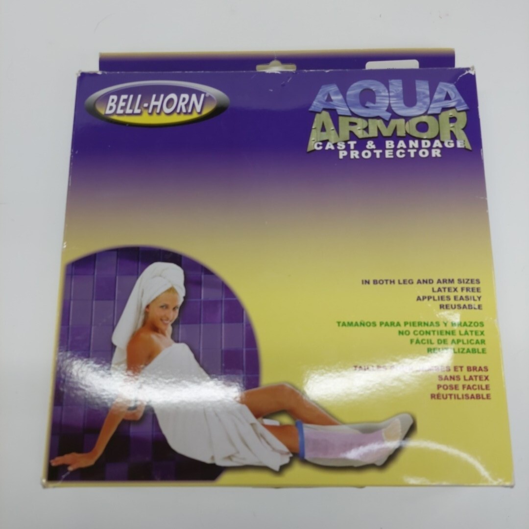 Aqua Armor Bell Horn Cast and Bandage Protector Adult Long Leg 42″ 107cm NEW