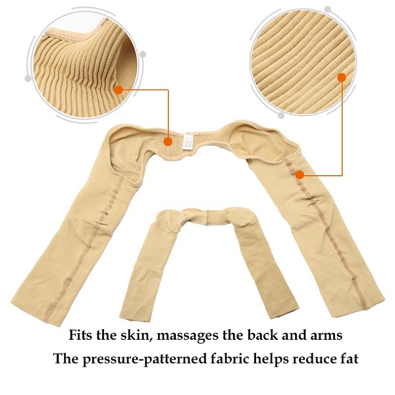 Upper Elastic Compression Arm Shaper Slimming Weight Loss Wrap Sleeve Shapewear
