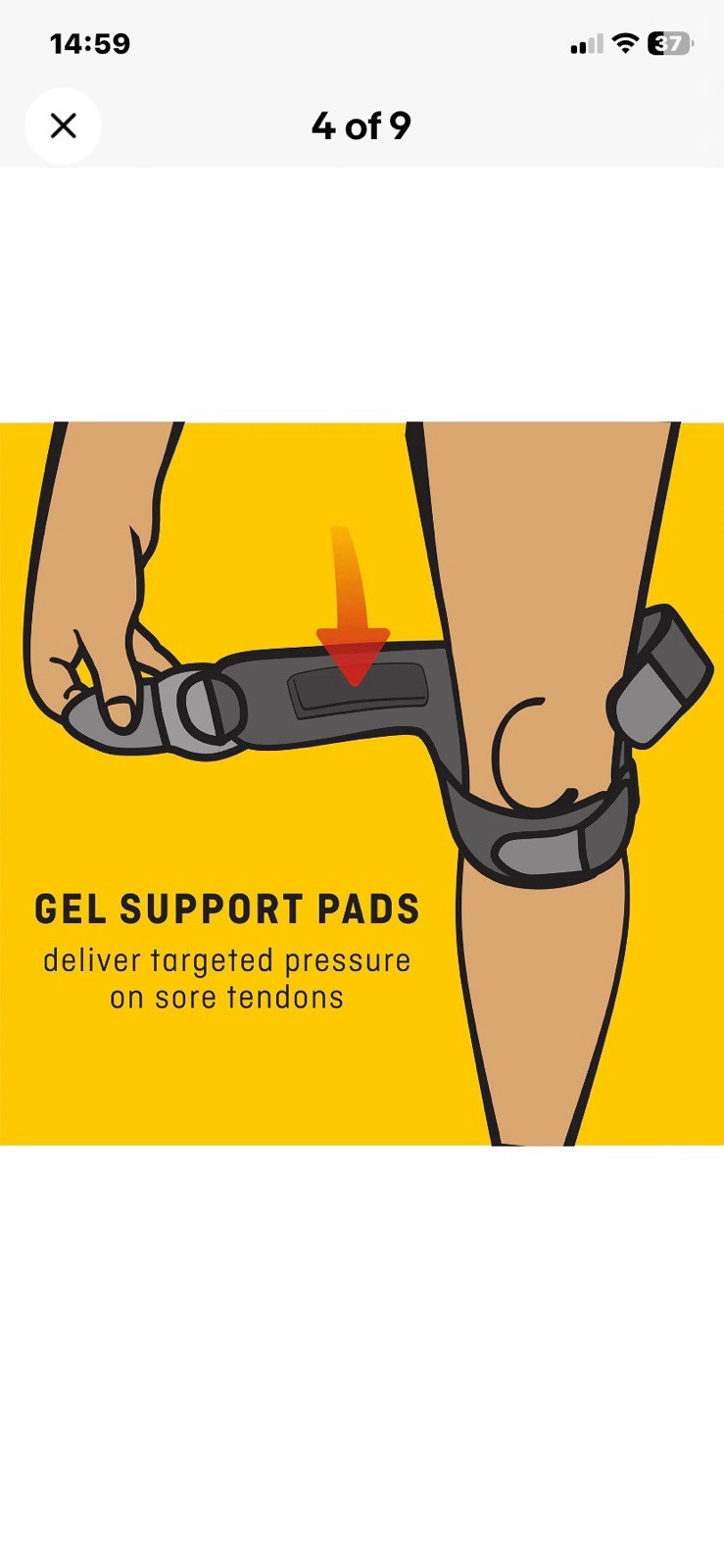 Futuro Dual Strap Knee Support Adjustable 09195Enr