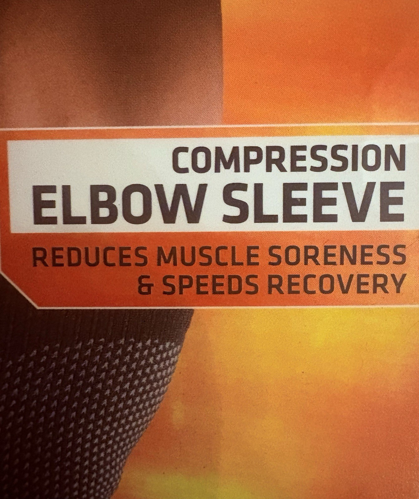 Shock Doctor SVR Compression Elbow Sleeve Black XL X-Large Support Recovery New