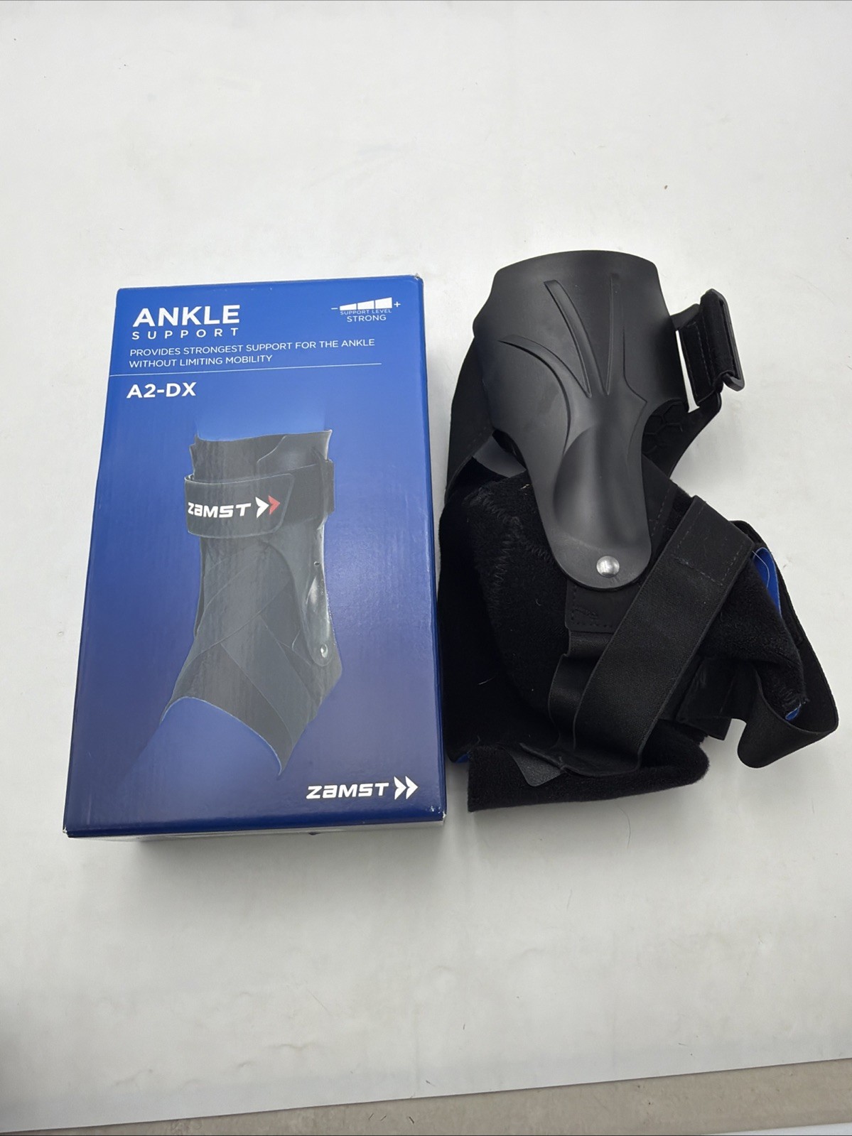 Zamst A2-DX Ankle Support Brace Right L Strong Stabilizer Sports Injury Preventi