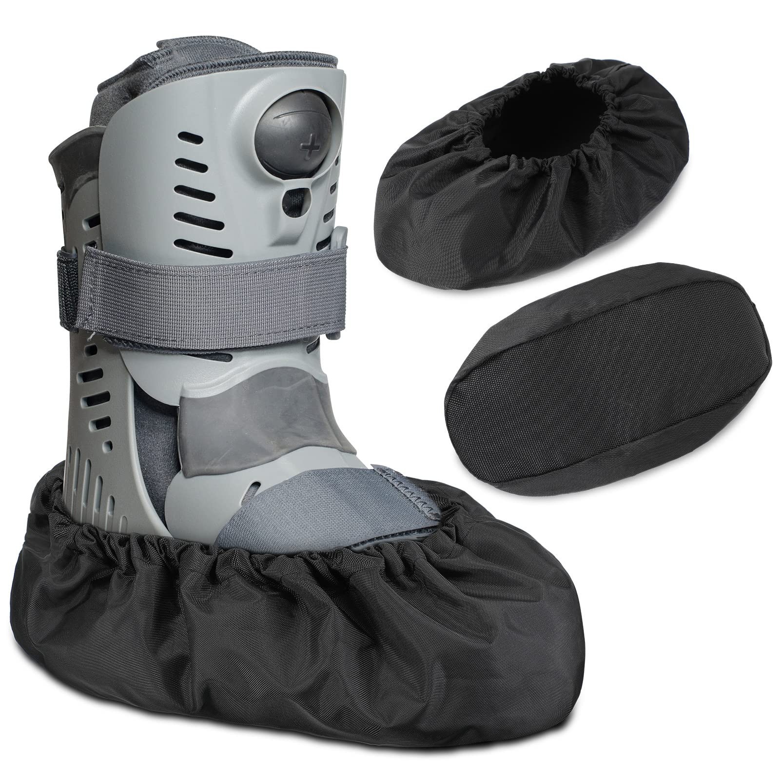 Waterproof Walking Boot Covers – 2 Pcs Non-Slip Medical Boot Protectors for Rain