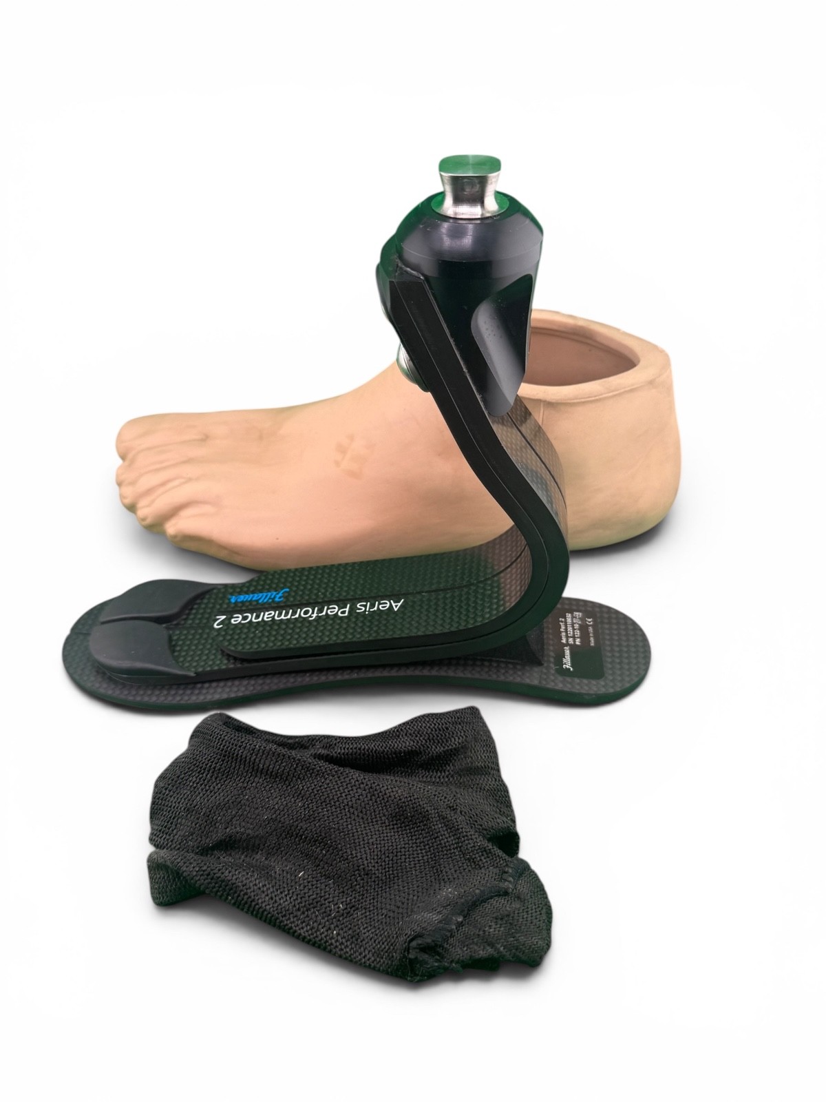 Fillauer Aeris performance 2 prosthetic foot. Left shell, size 27, category E8
