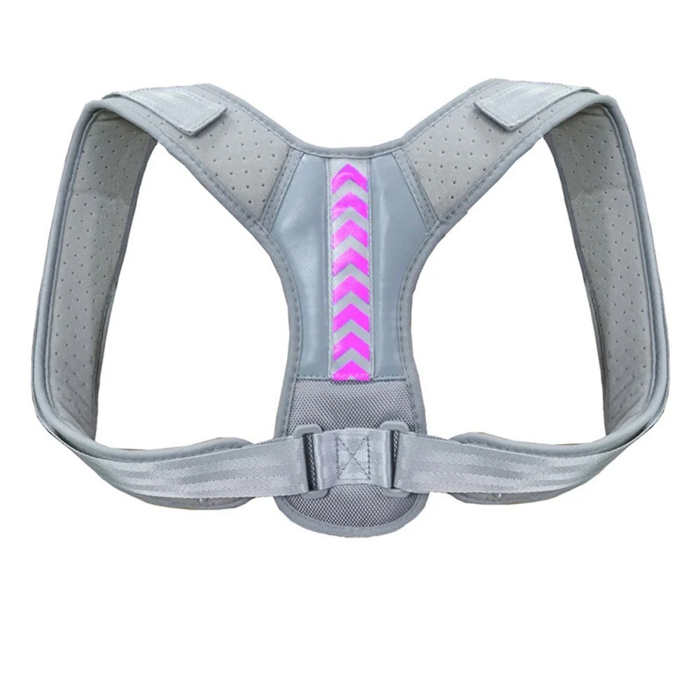 Shoulder Support Adjustable Back Pain Support Posture Corrector Brace Belt Strap