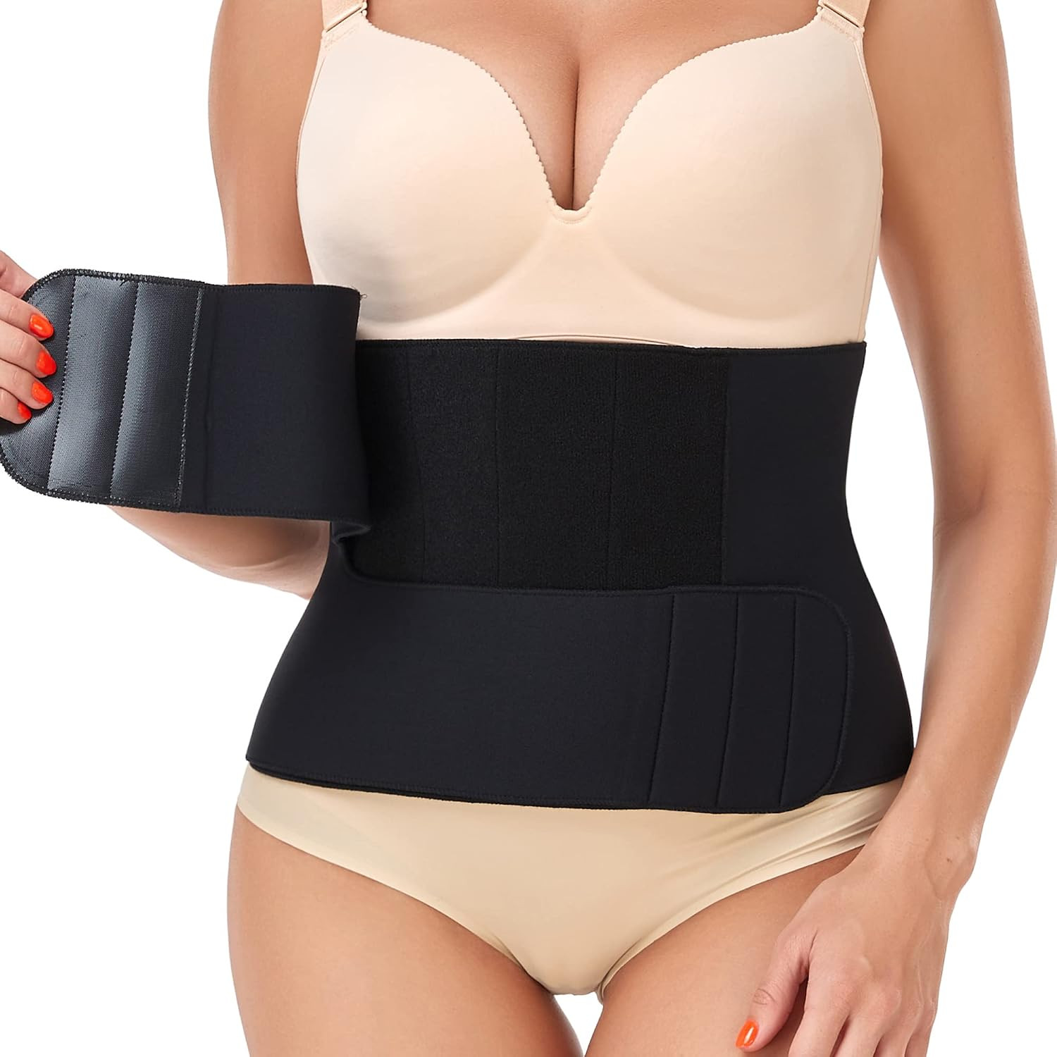 Abdominal Binder Post Surgery Tummy Tuck after Hysterectomy Stomach Waist Compre