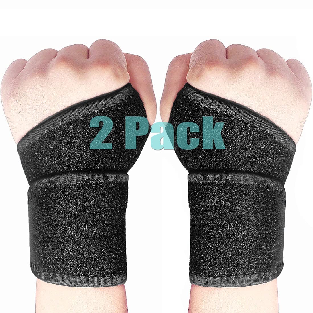 Adjustable Wrist Support Brace for Weightlifting, Arthritis, Joint Pain Relief