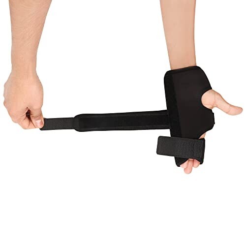 Boxer Finger Splint-Padded Support Brace with Removable Splint for Boxer Fractur
