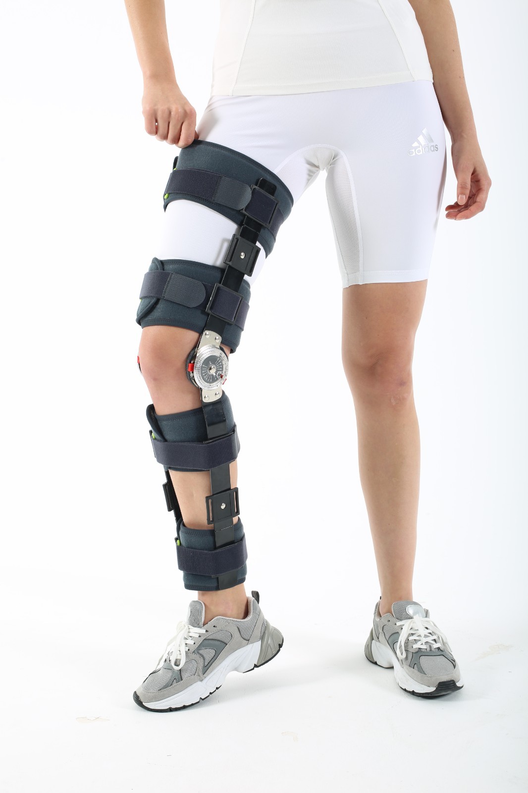 SUPPORTLİNE Adjustable Angle Knee Brace Hinged Support for Injury Surgery &Rehab