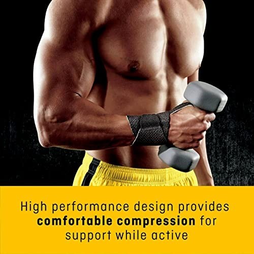 Wrist Support Adjustable Neoprene Moderate Compression Breathable Comfort for