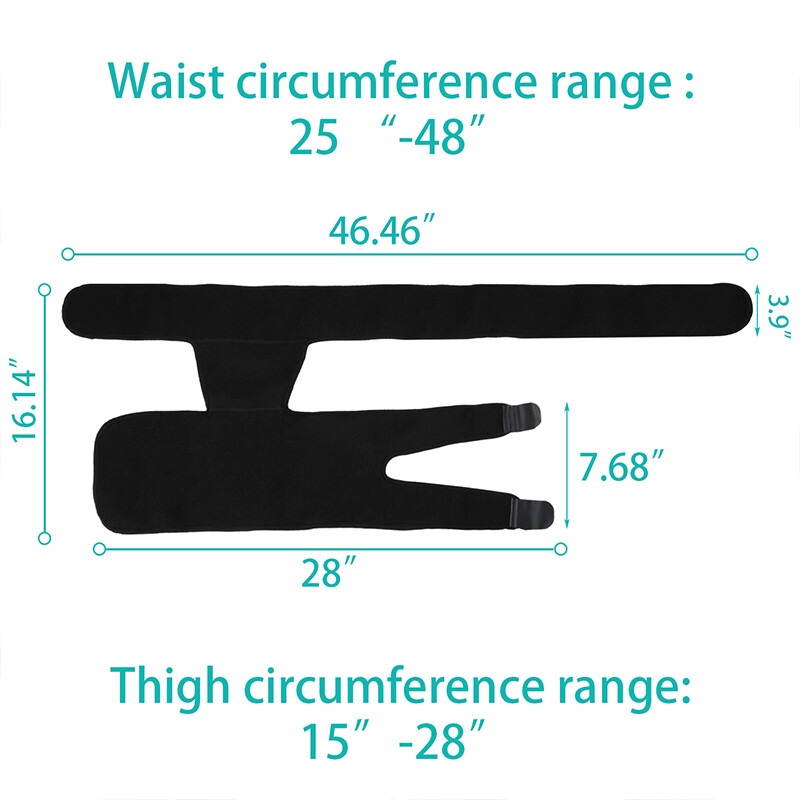 Hip Brace for Sciatica Relief – Compression Wrap for Hip Pain Relief