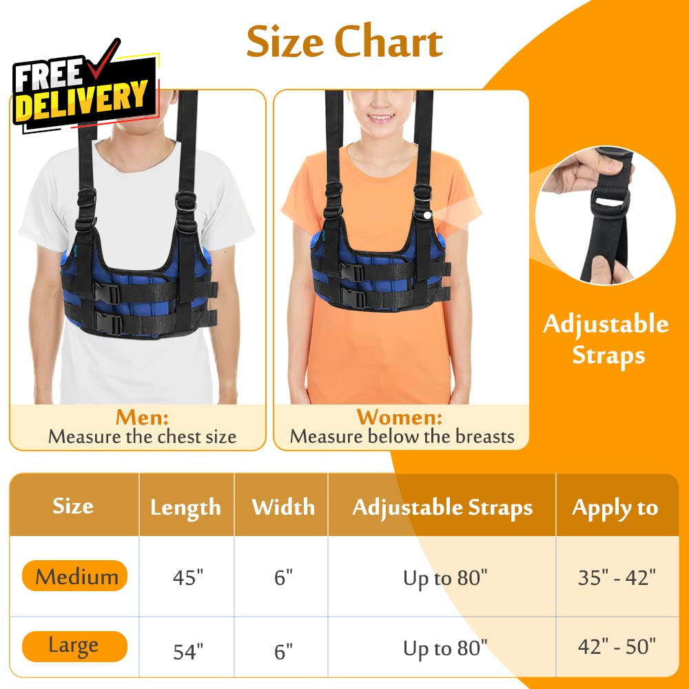 Back Stretcher Lumbar Traction Device Spine Decompression Belt for Pain Relief..