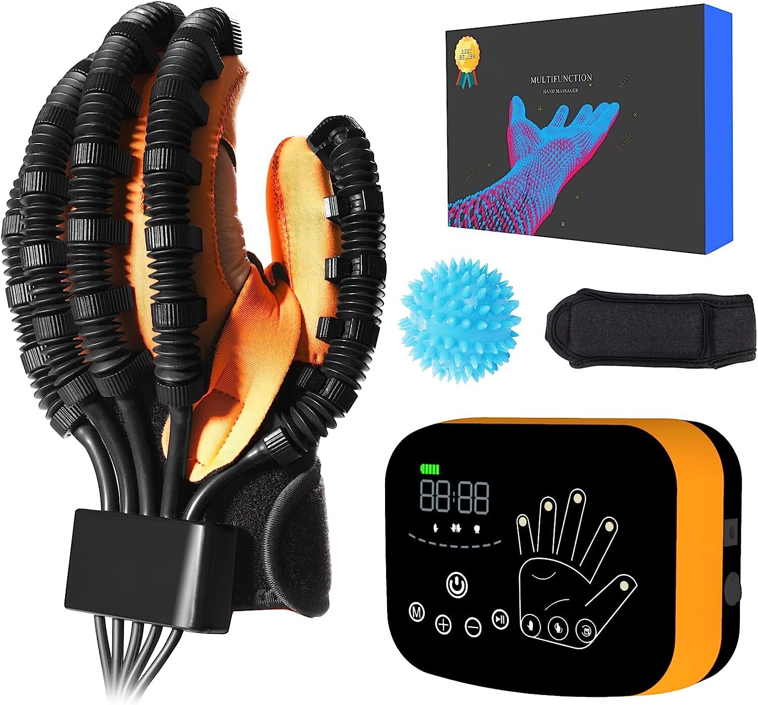 Hand Robotic Glove Hand Function Rehabilitation Training Device For Finger Rehab