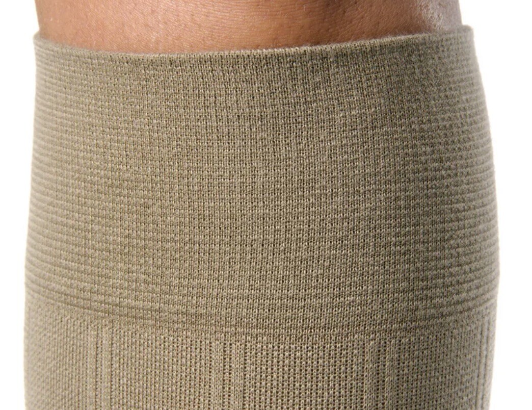 JOBST For Men Casual 30-40mmHg Knee High Socks Khaki Knee CT Full Calf XL NEW