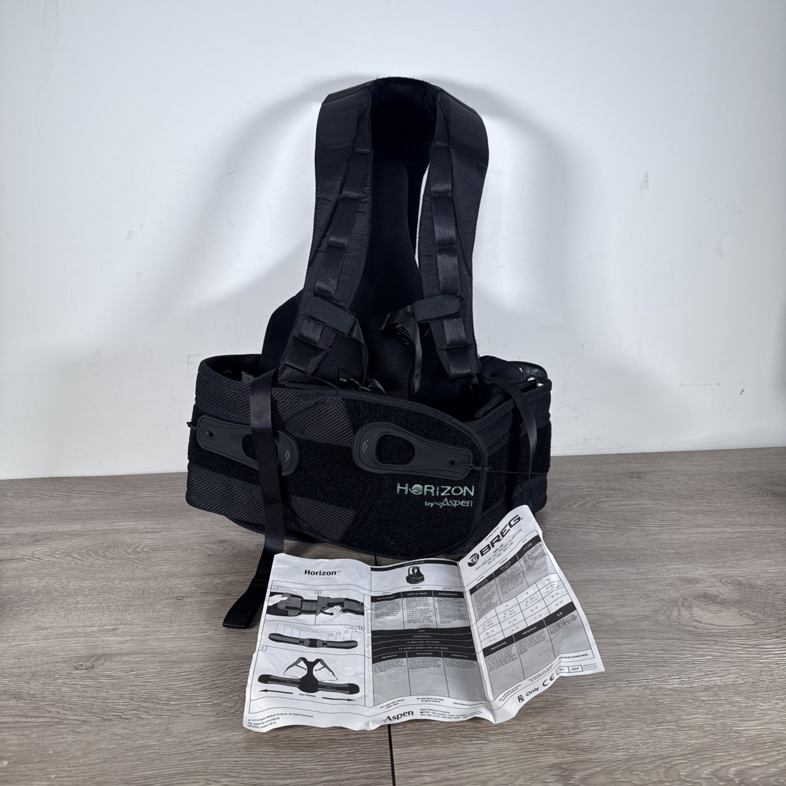 Horizon by Aspen Breg Adult Full Shoulder Strap Back Brace