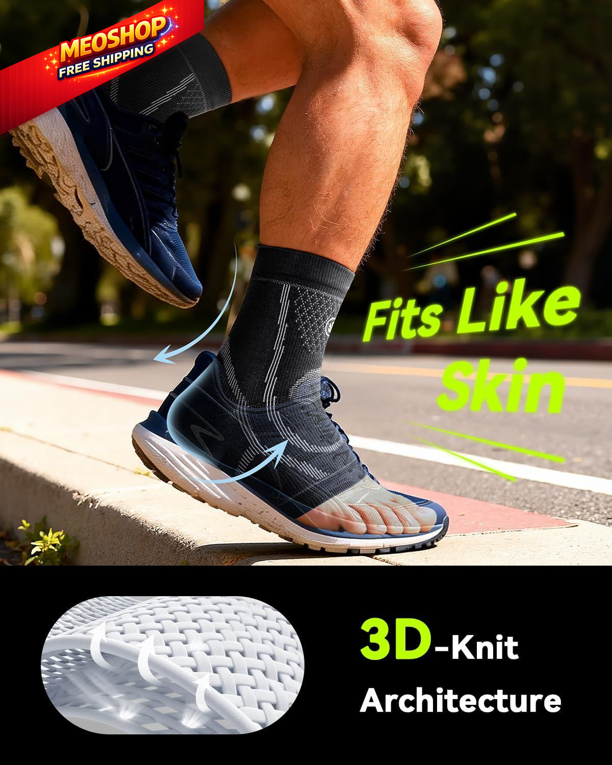 3 Pairs Ankle Brace for Women & Men,[Upgraded Ultra Large, Grey,White,Black