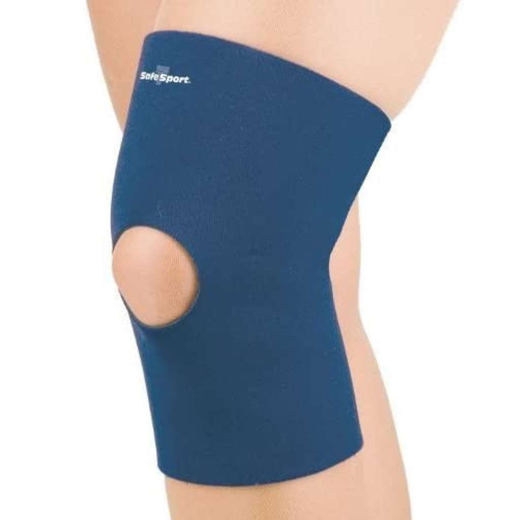 FLA Pediatric Neoprene Knee Sleeve Navy Ped/Small