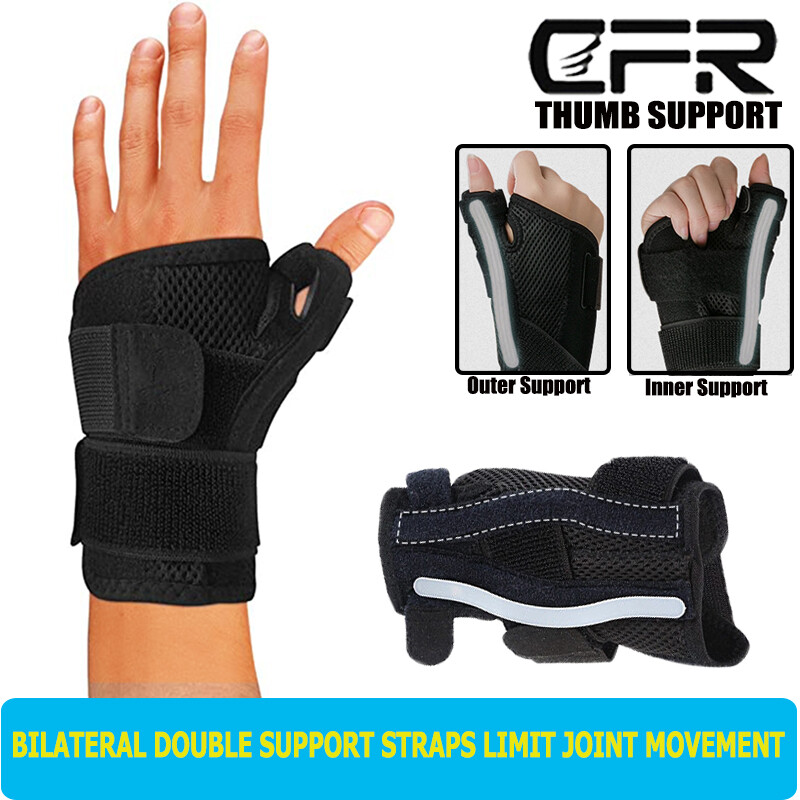 Wrist Support Brace Carpal Tunnel Arthritis Night Sleep Relief Left Right Hand