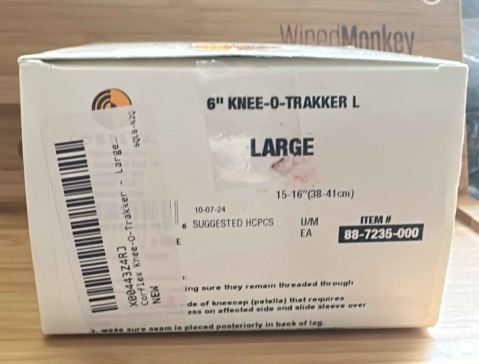 Corflex Knee-O-Trakker – Large – Item number 88-7235