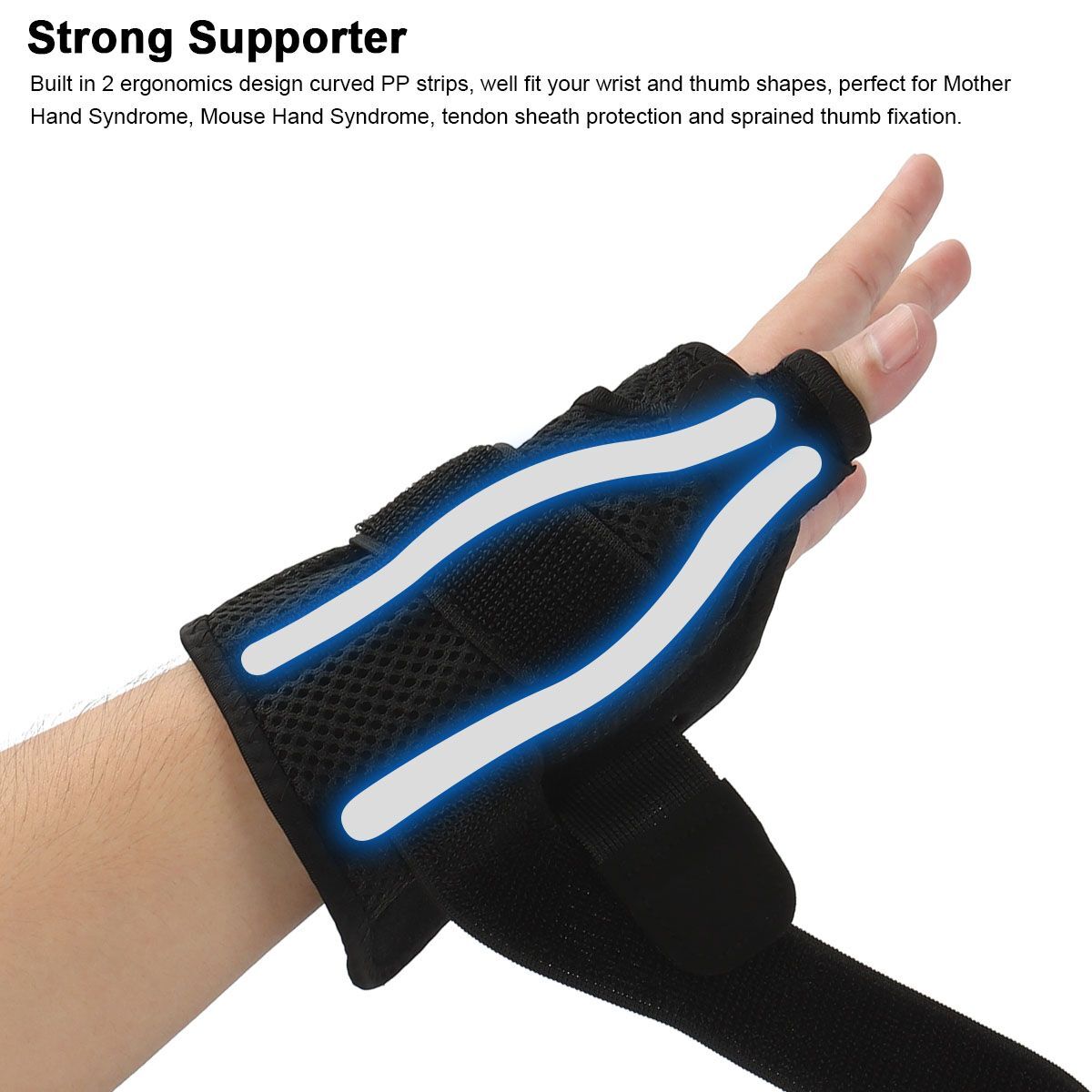 Left Right Thumb Wrist Brace Support Hand Sprain Carpal Tunnel Arthritis Running