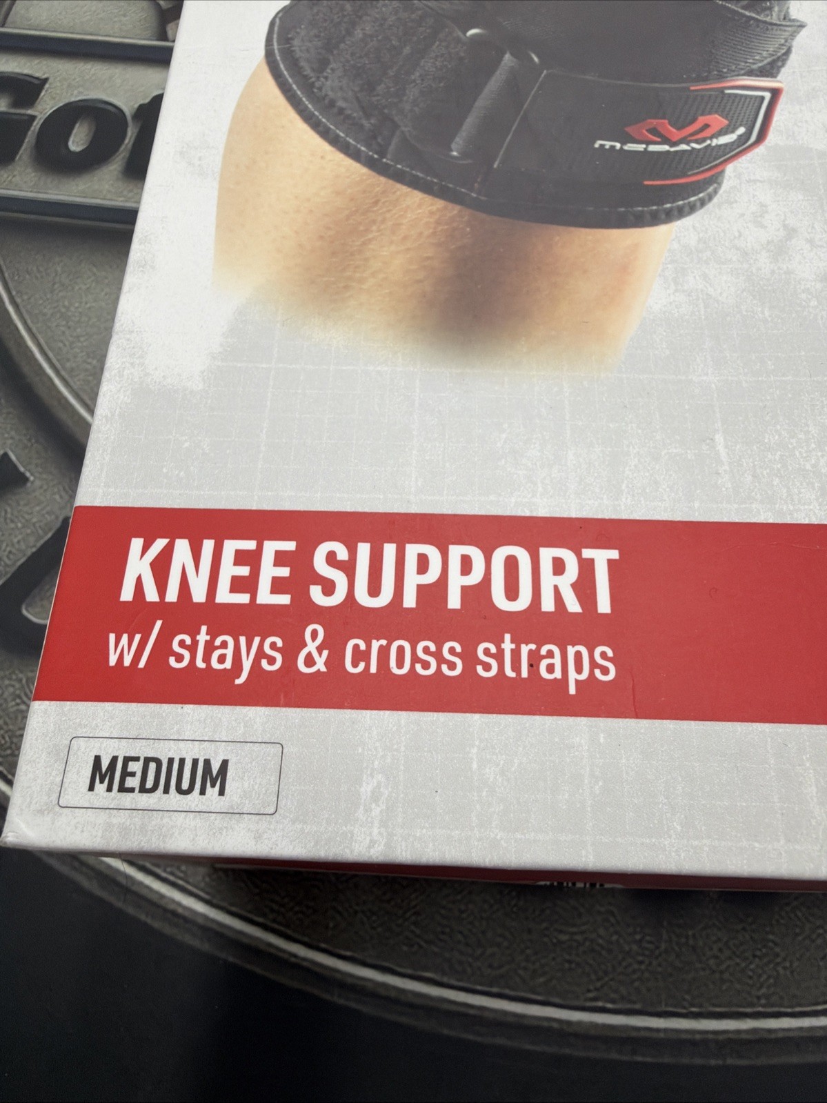McDavid Knee Brace Support with Side Stays, Medium Open Box