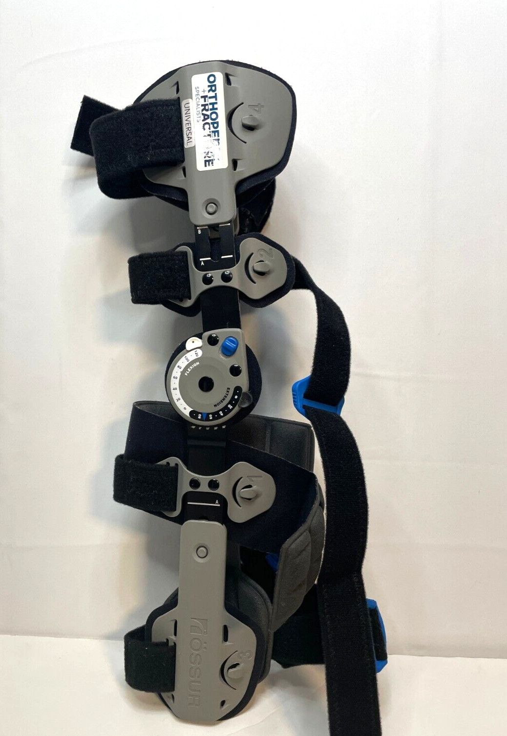 Ossur universal adjustable brace leg knee flex 0-120 extension 0-90 medical