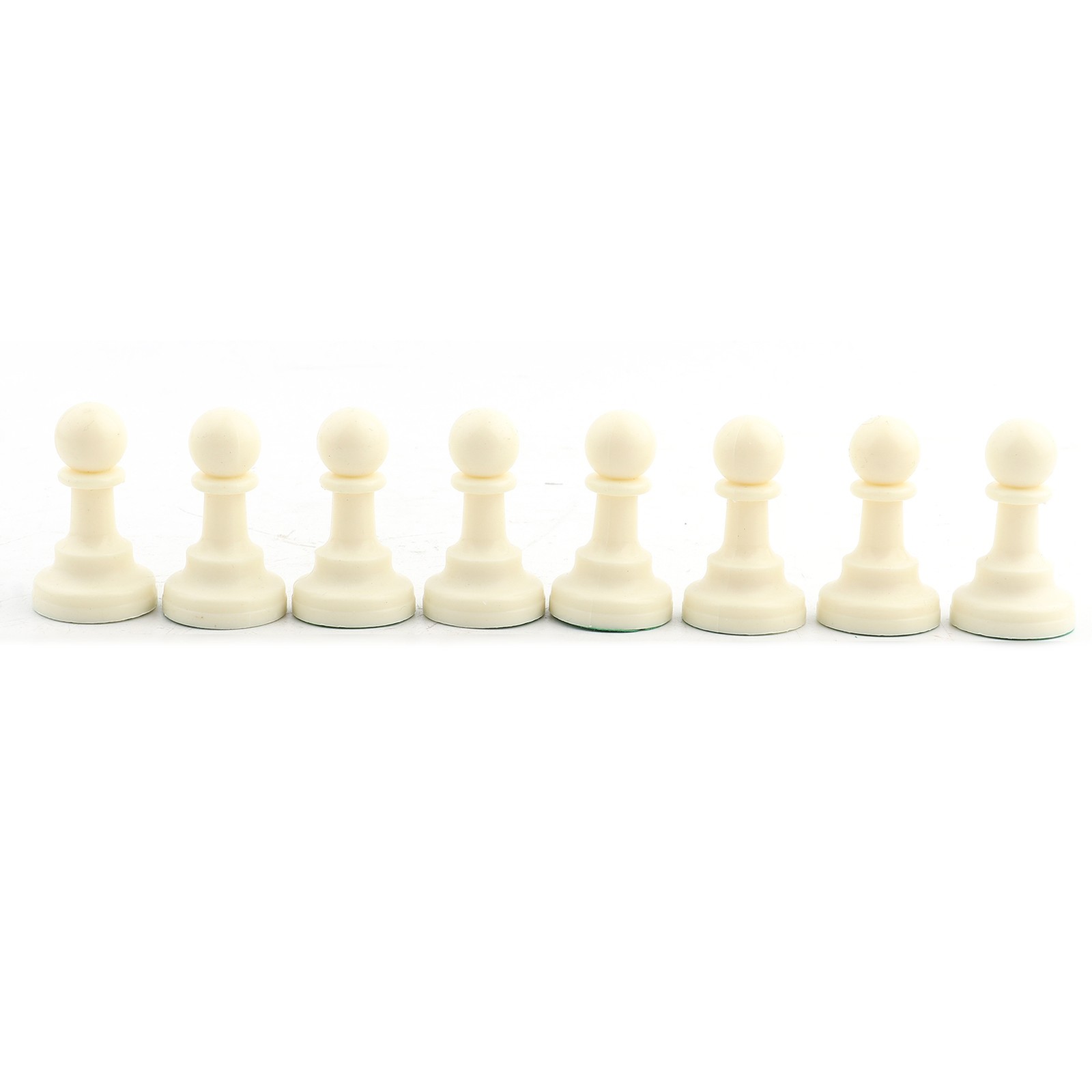 Black&White L Plastic Chessmen Set International Chess Game Complete ☆