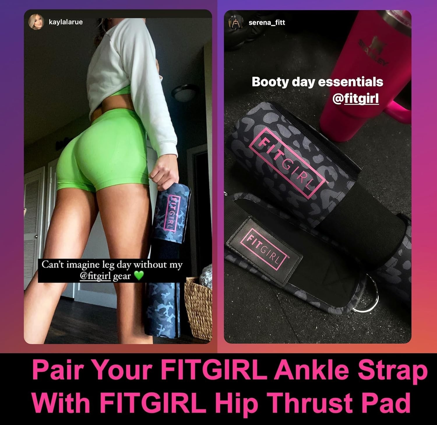 Adjustable Mint Ankle Cuffs – Ultimate Attachment for Cable and Leg Workouts