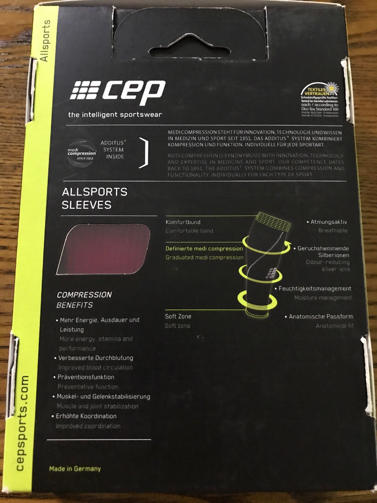 CEP Sportswear Dynamic Allsports Compression Sleeves Women’s s Size IV Pink New