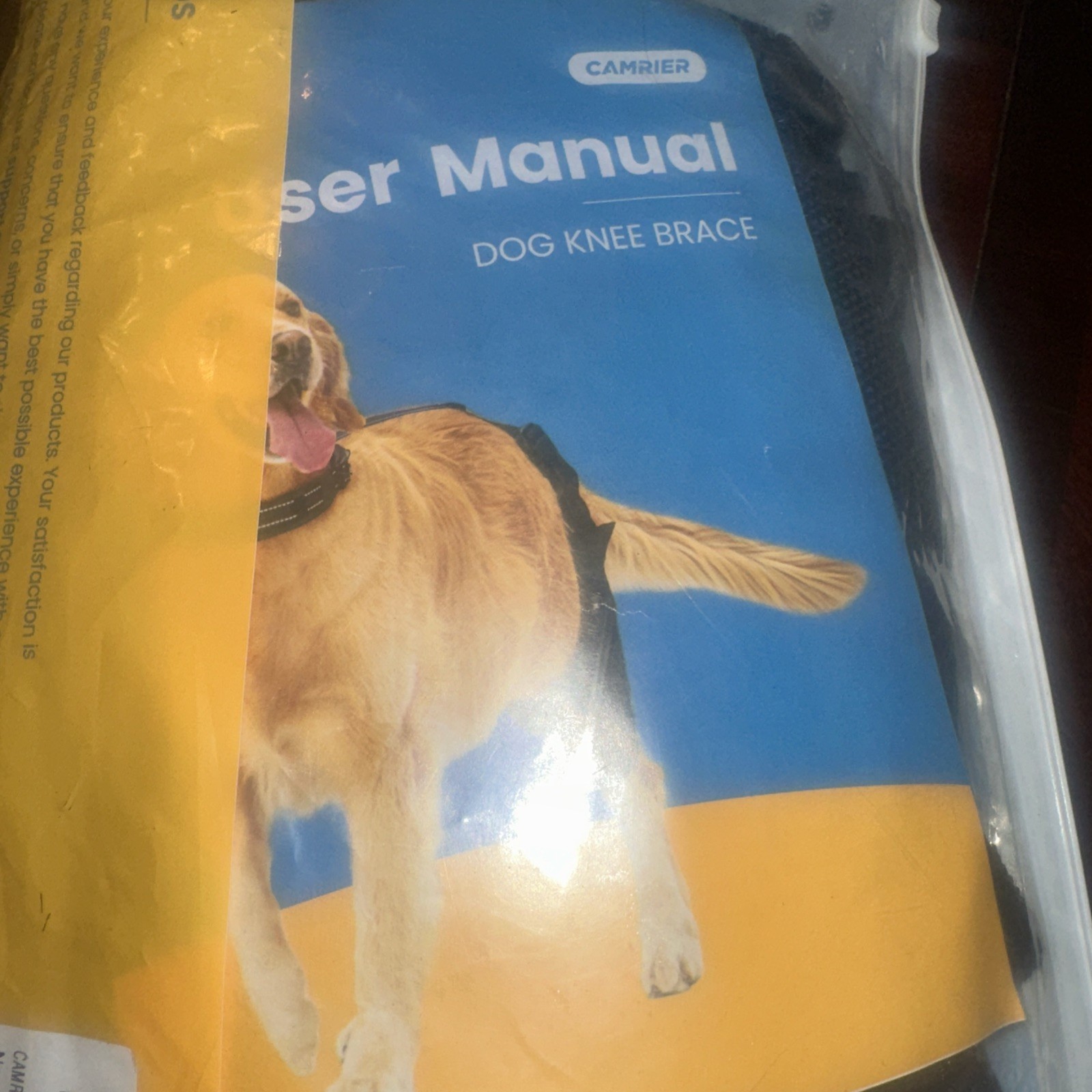 Dog Knee Brace, Dog Leg Brace Dog ACL Brace Hind Leg, Dog Hip Brace, Size: M