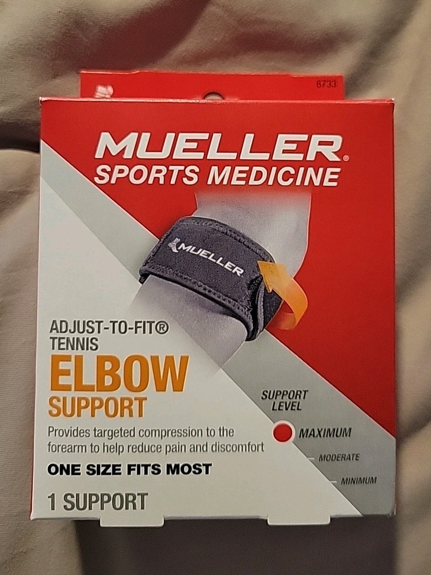 Mueller Sport Care Tennis Elbow Support Maximum Support One Size Fits Most