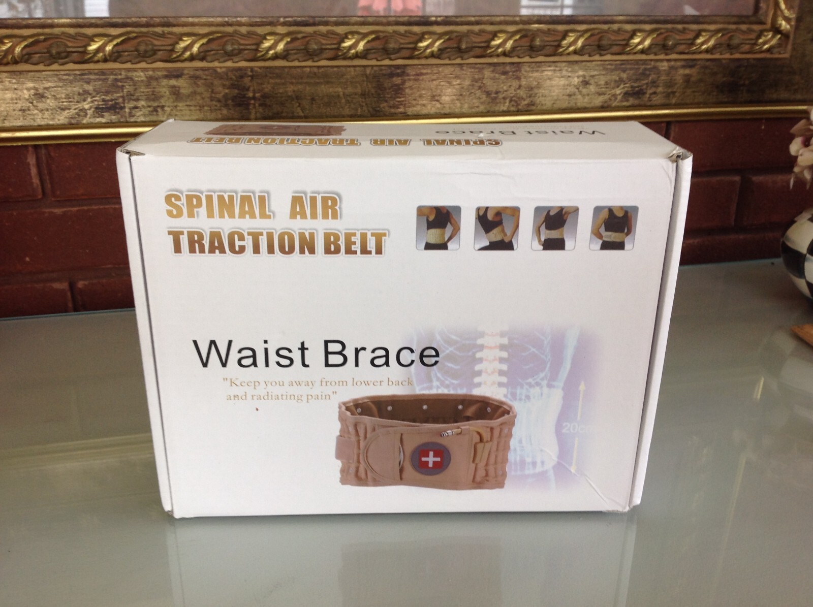 Spinal Air Transcation belt Decompression Belt Back Brace Lumbar Traction