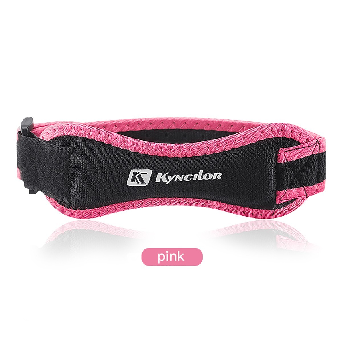 Patella Knee Strap Adjustable Silicone Knee Support Brace Running Gym Sports
