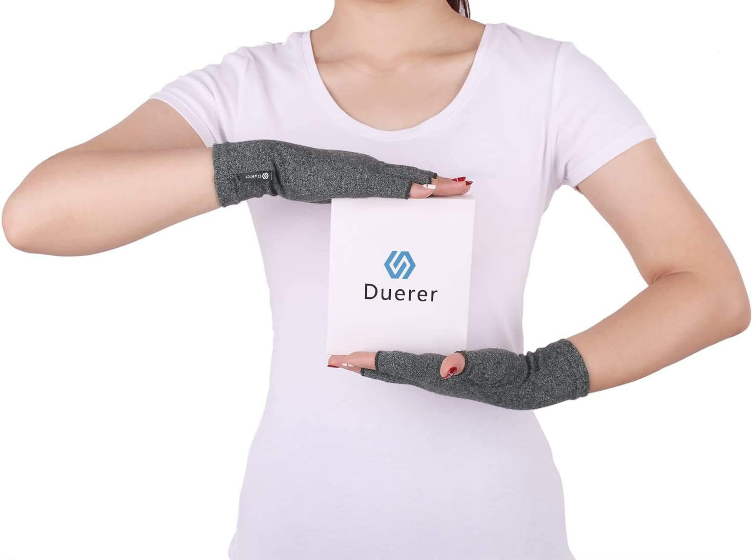 Fingerless Compression Gloves for Arthritis, Carpal Tunnel, and Tendonitis