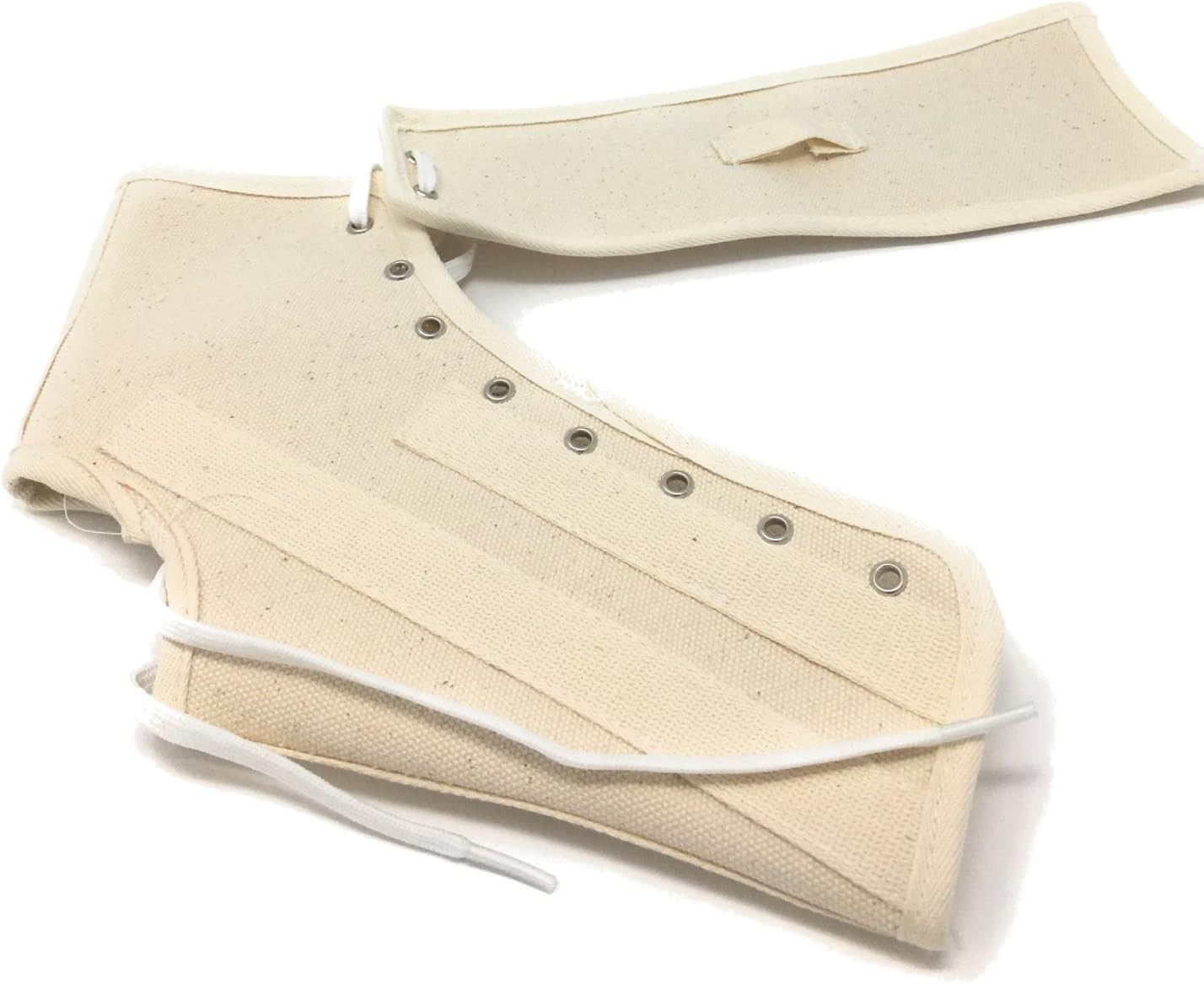 OTC Canvas Ankle Support Splint (White) X-Small