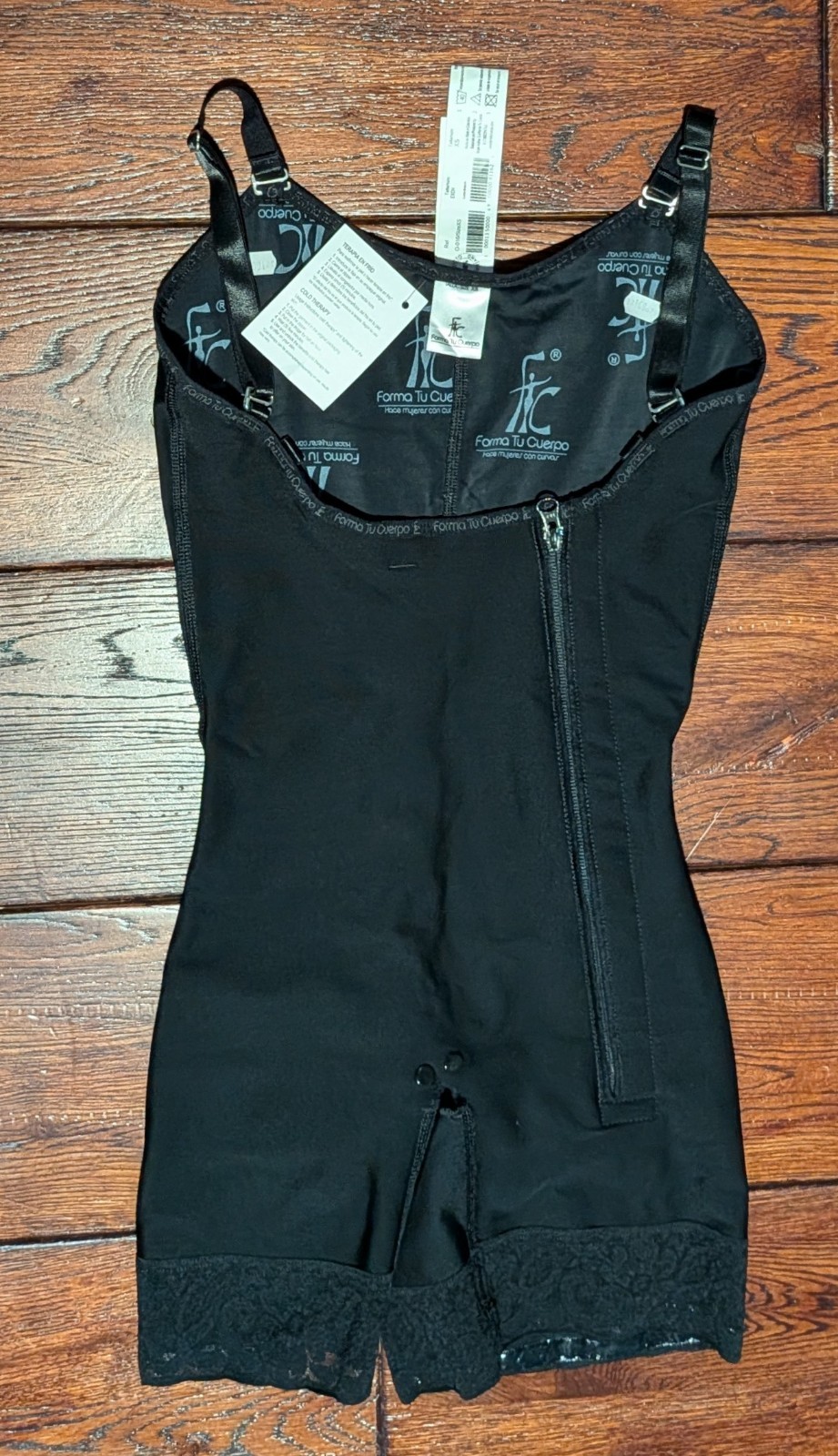 Forma Tu Cuerpo Cold Therapy Shapewear w/ Lace Trim Post Surgery Recovery XS NWT